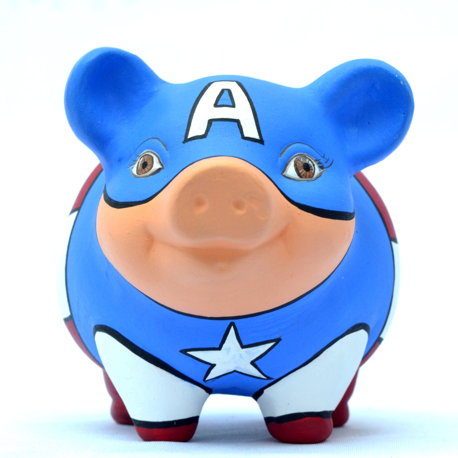 Detail Captain America Piggy Bank Nomer 8