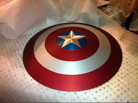 Detail Captain America Shield Copyrighted Nomer 17