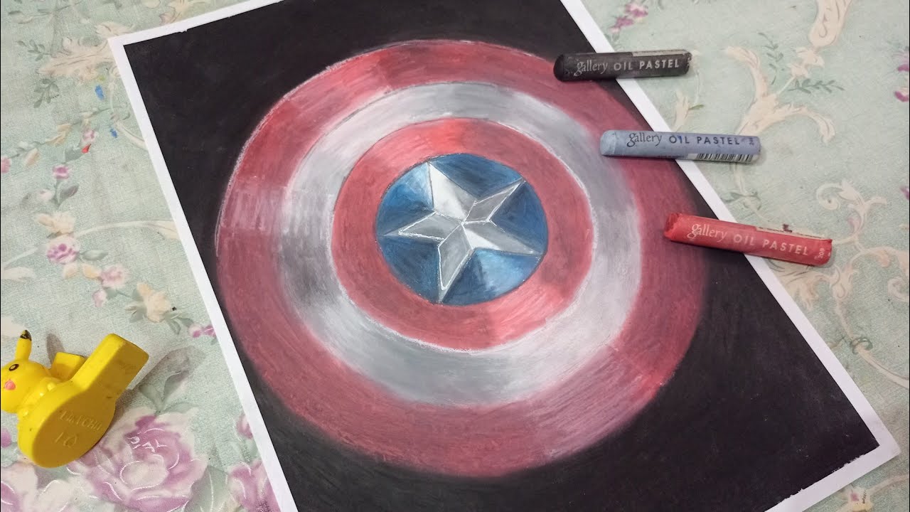 Detail Captain America Shield Copyrighted Nomer 33