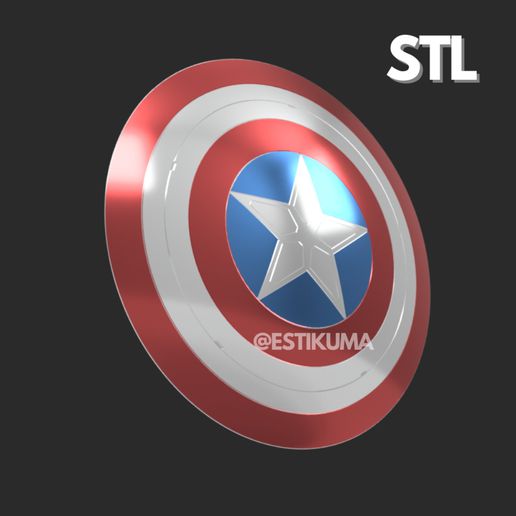 Detail Captain America Shield Copyrighted Nomer 9