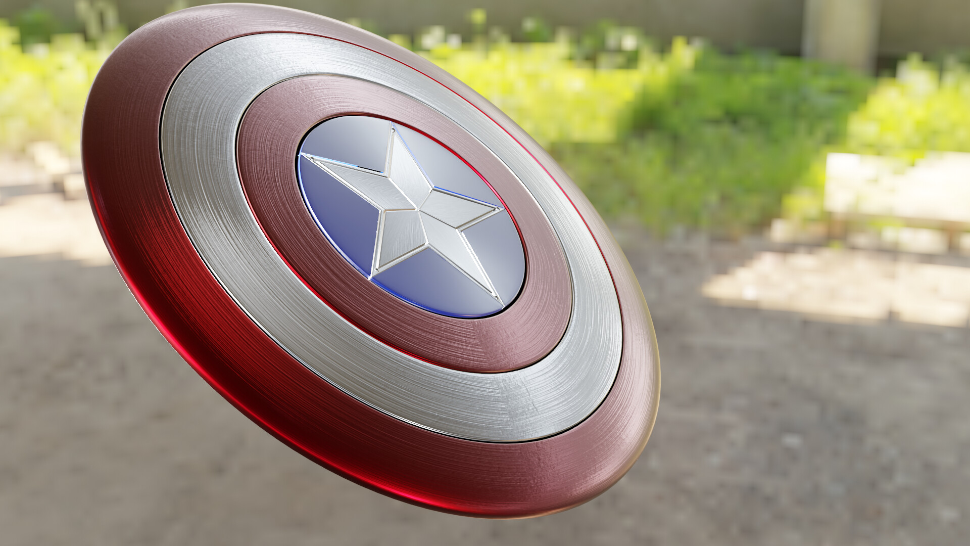 Detail Captain America Shield Disc Golf Nomer 41