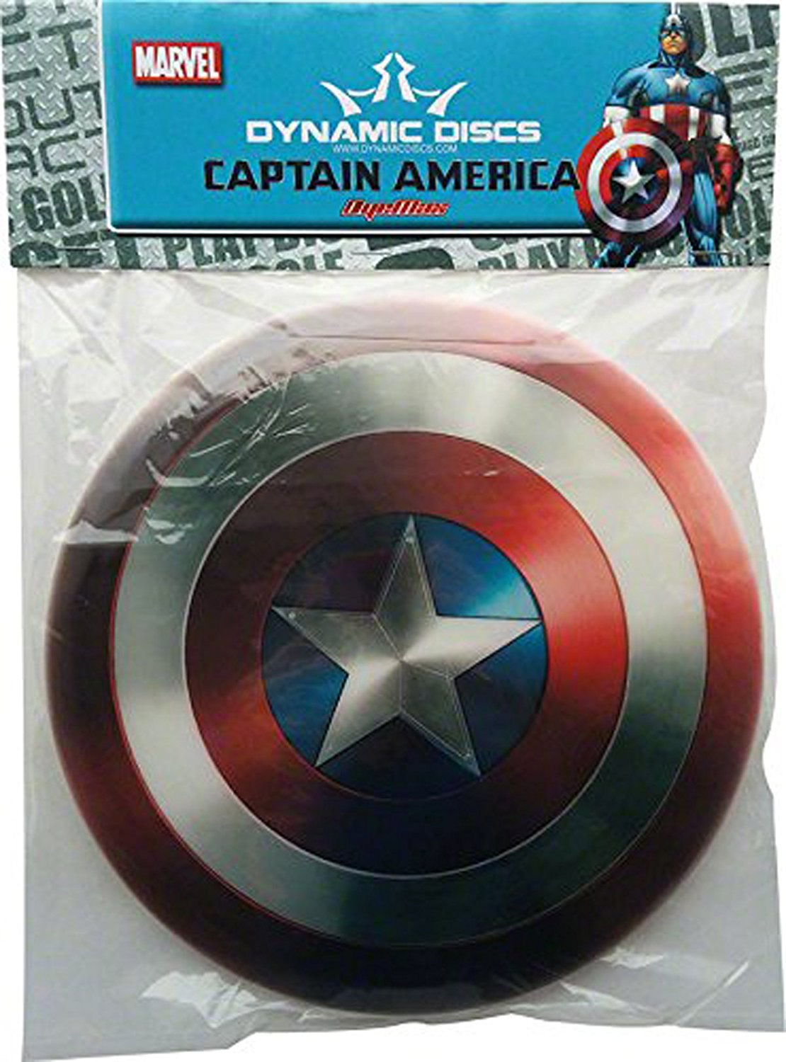 Detail Captain America Shield Disc Golf Nomer 7