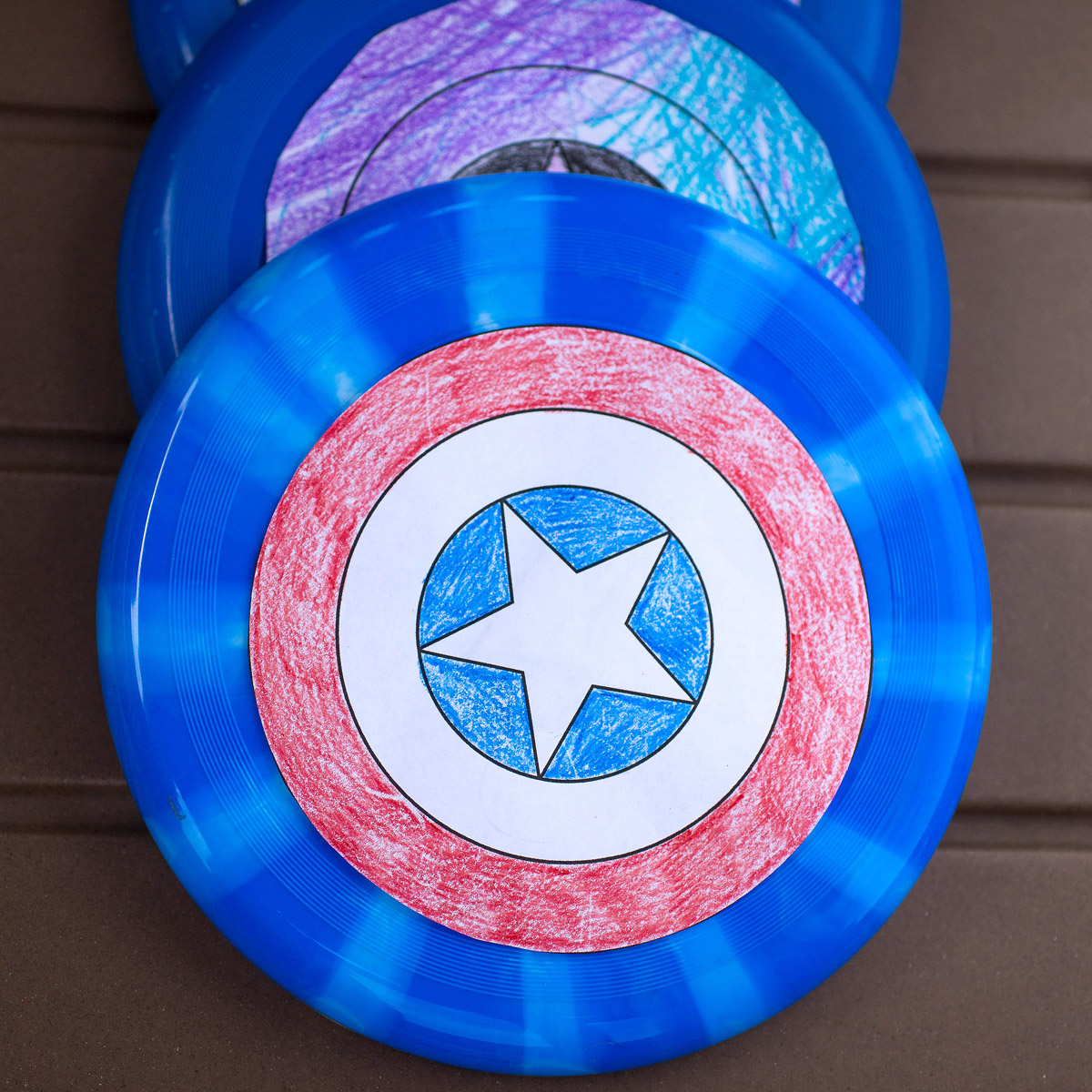 Detail Captain America Shield Frisbee Nomer 46