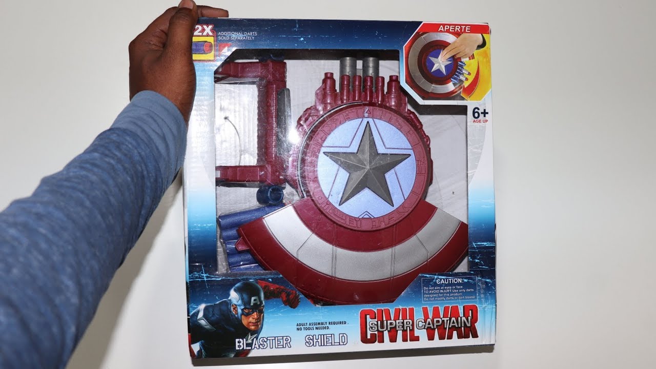 Detail Captain America Shield Launcher Nomer 33