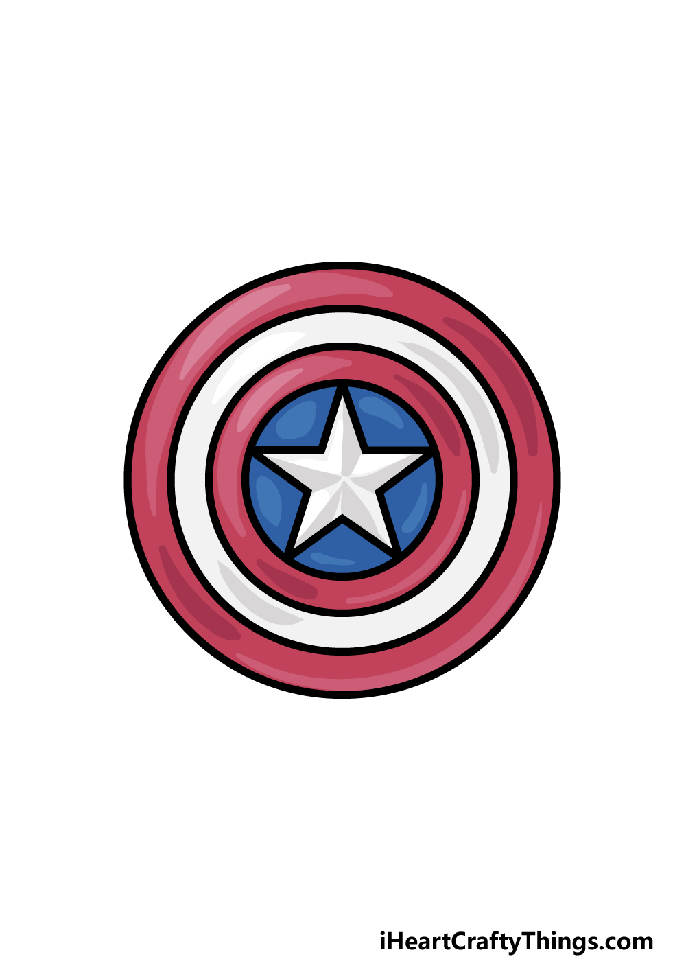 Detail Captain America Shield Pic Nomer 18