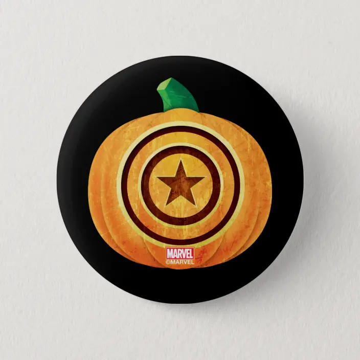 Download Captain America Shield Pumpkin Nomer 20