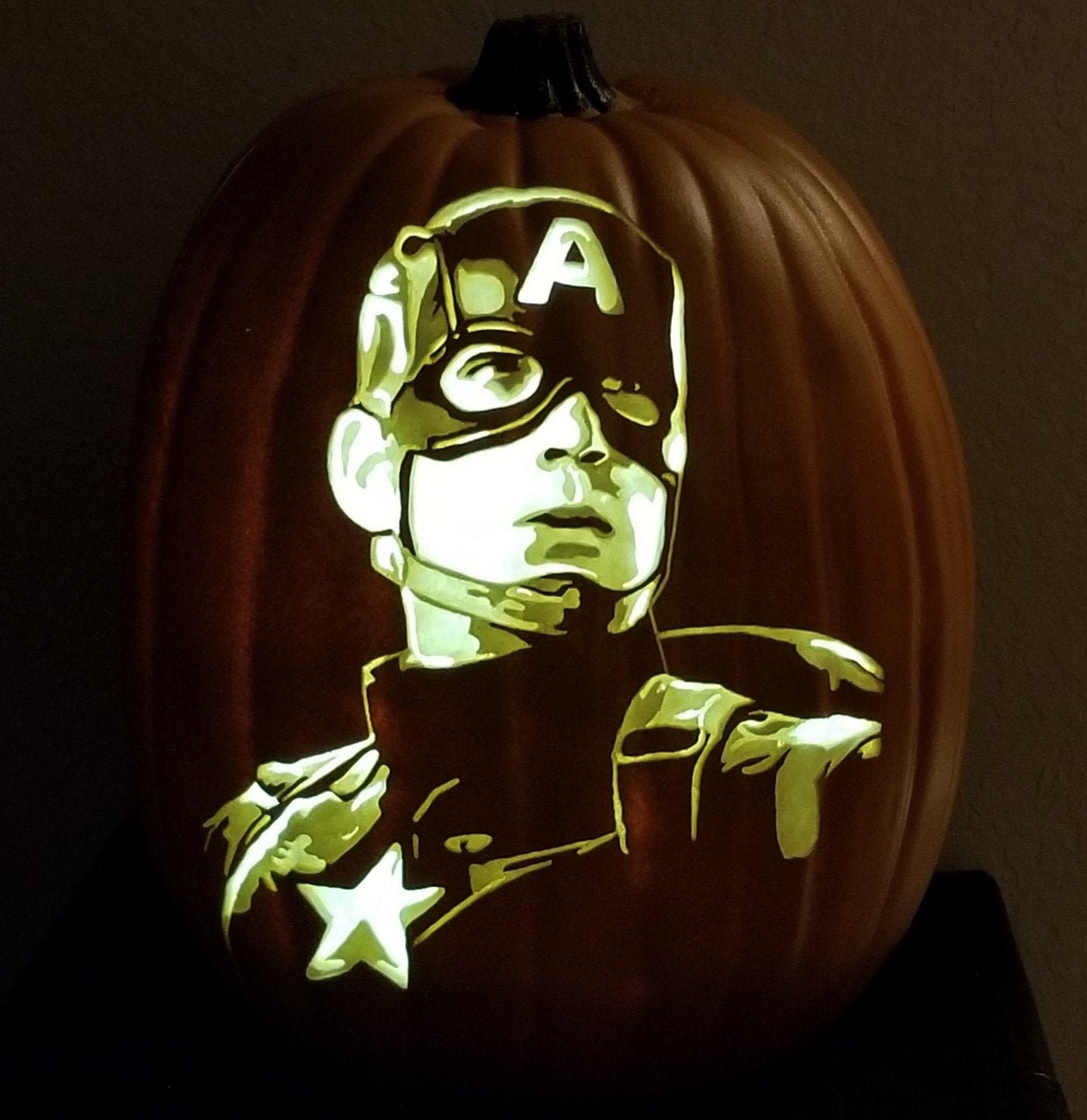 Detail Captain America Shield Pumpkin Nomer 22