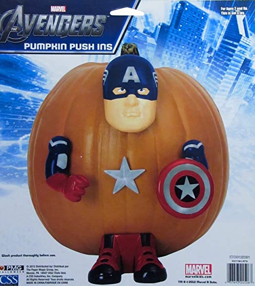 Detail Captain America Shield Pumpkin Nomer 25