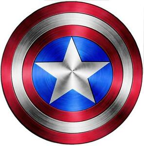 Detail Captain America Shield Silhouette Nomer 22