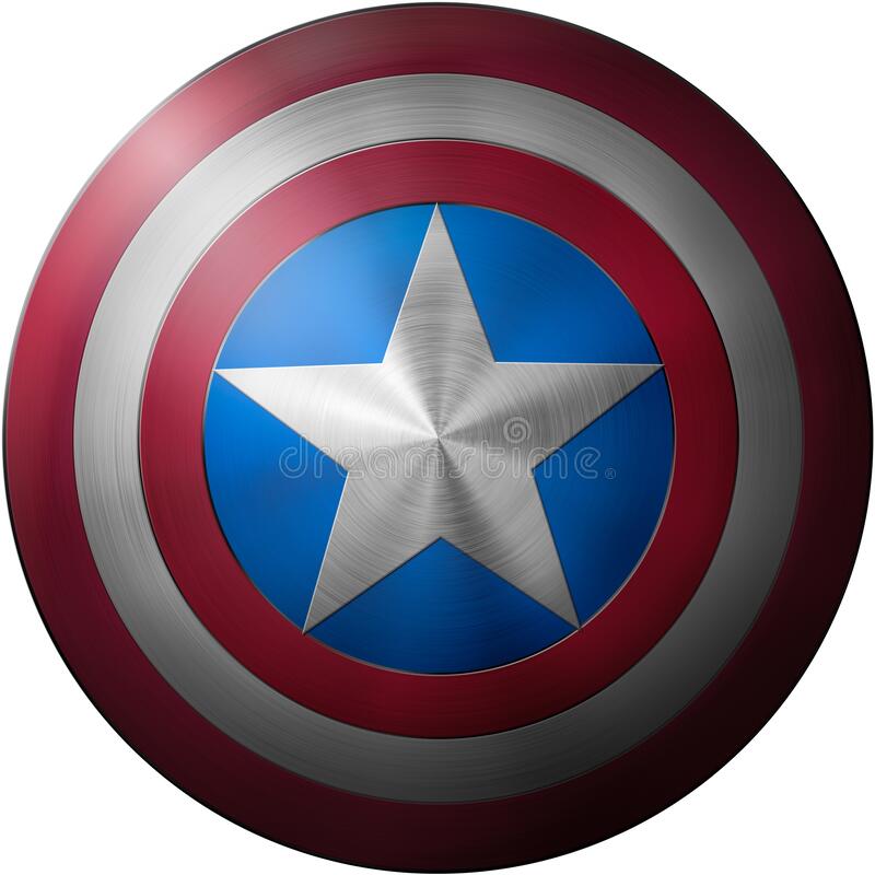 Detail Captain America Shield Silhouette Nomer 25