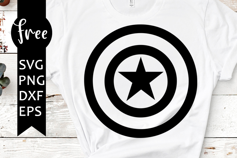 Detail Captain America Shield Silhouette Nomer 31