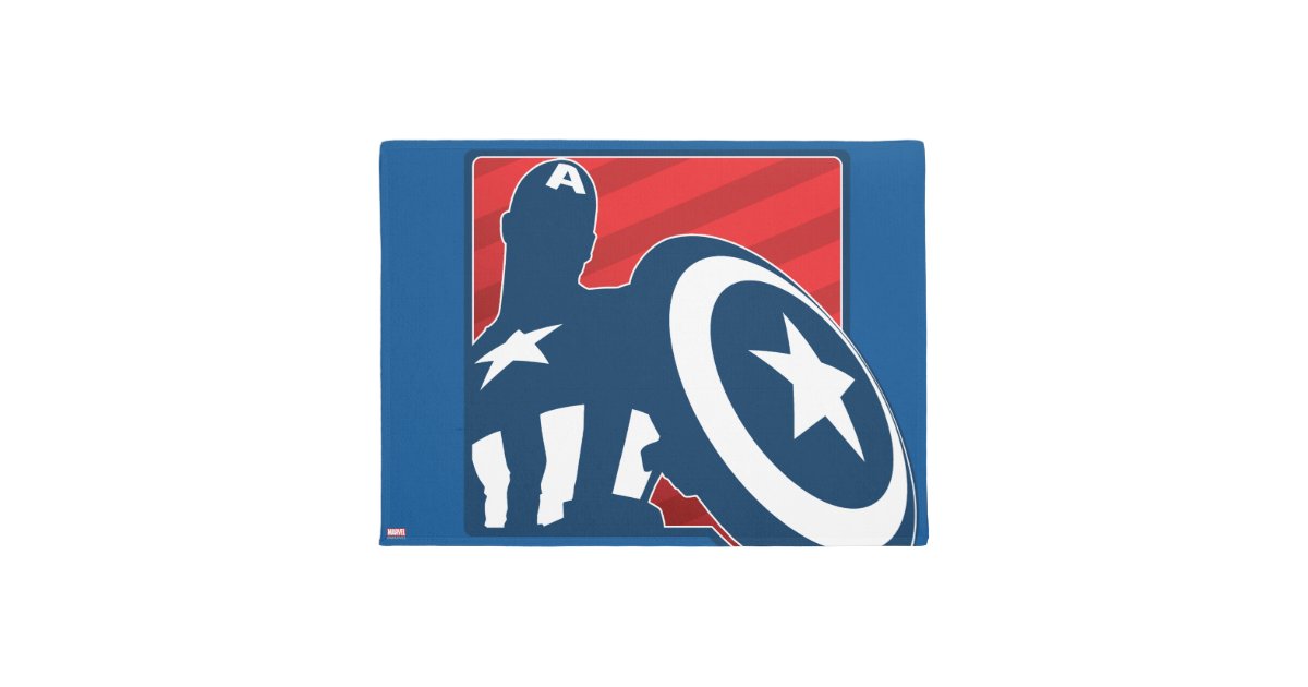 Detail Captain America Shield Silhouette Nomer 32