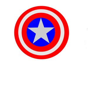 Detail Captain America Shield Silhouette Nomer 35