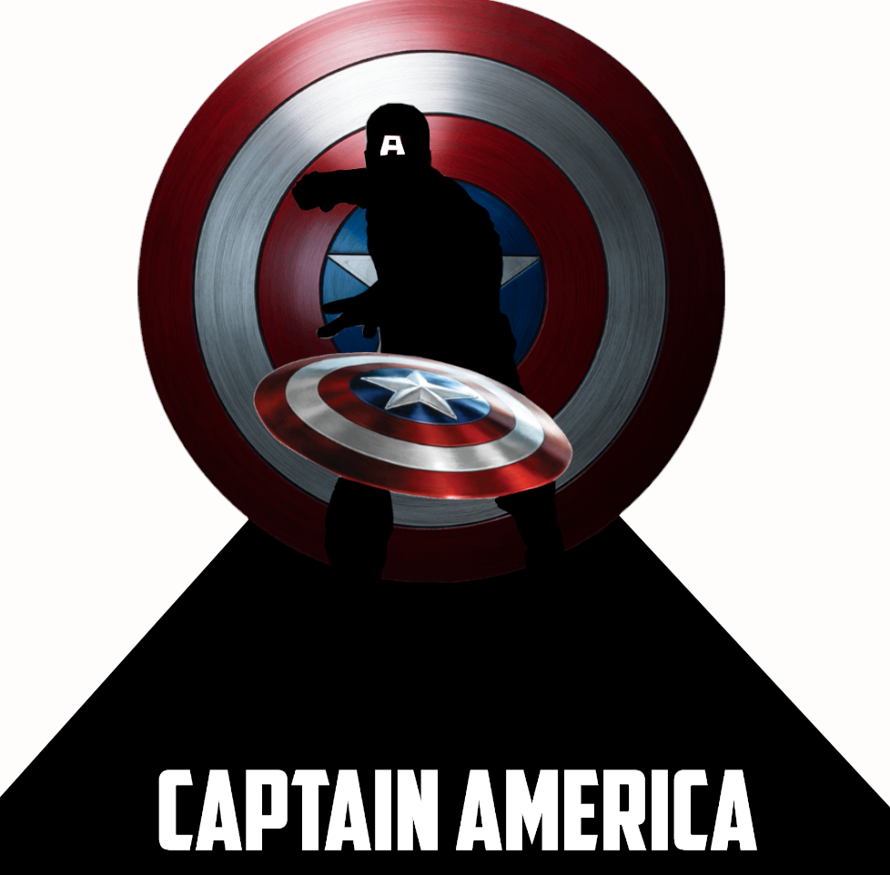 Detail Captain America Shield Silhouette Nomer 51