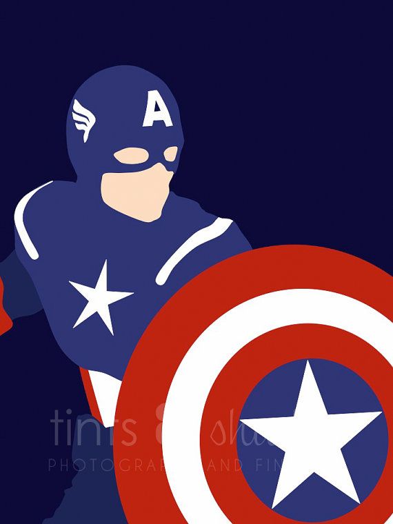 Detail Captain America Shield Silhouette Nomer 55