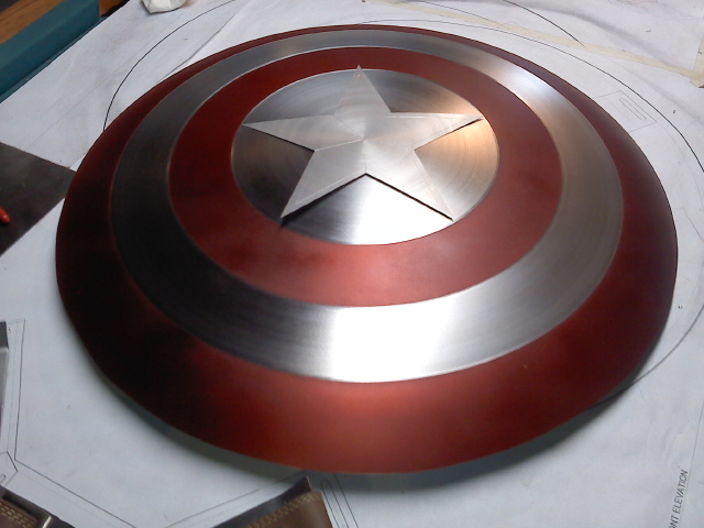 Detail Captain America Shield Sled Nomer 11