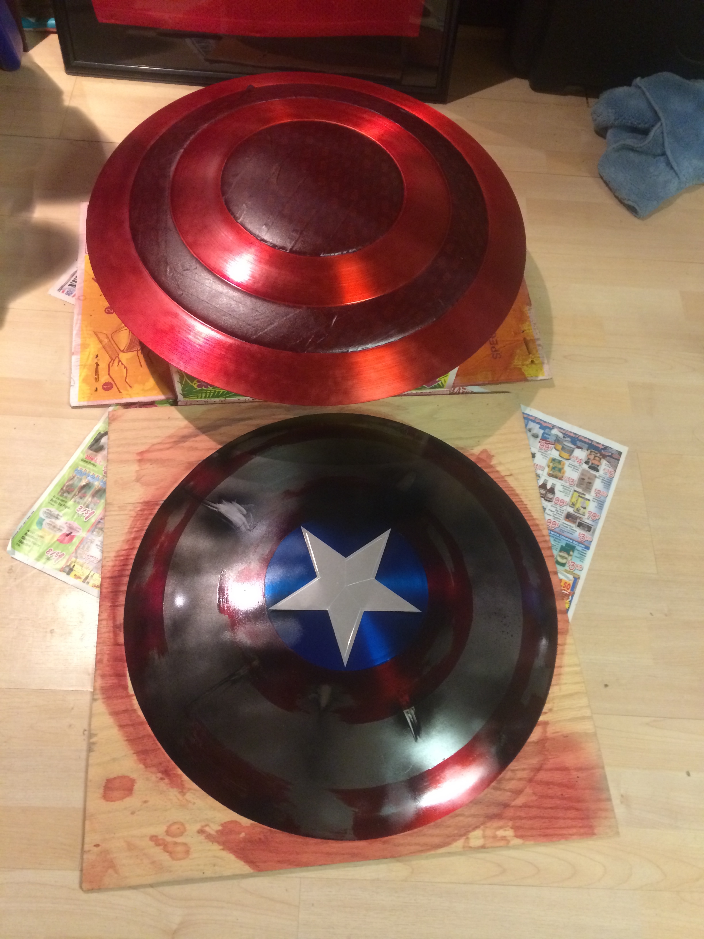 Detail Captain America Shield Sled Nomer 24