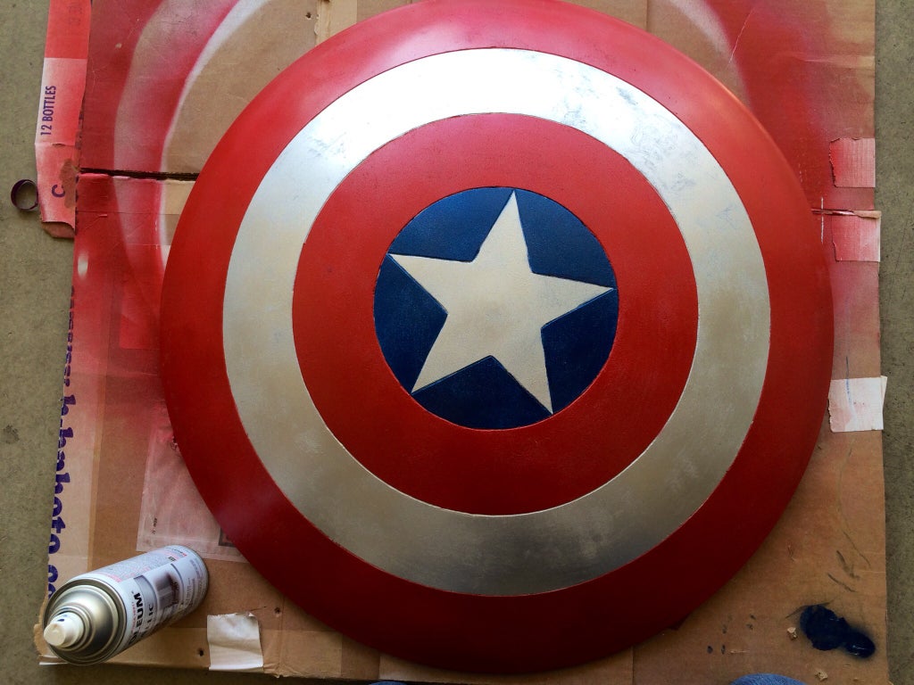 Detail Captain America Shield Sled Nomer 26