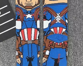 Detail Captain America Socks With Cape Nomer 41