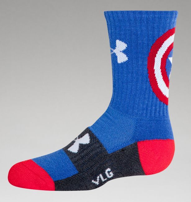 Detail Captain America Under Armour Socks Nomer 3