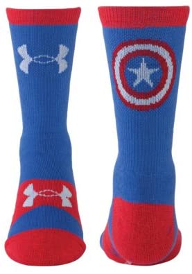 Detail Captain America Under Armour Socks Nomer 5