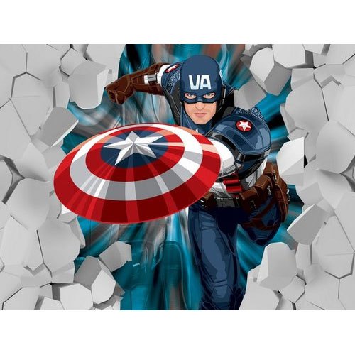 Detail Captain America Wallpaper Cartoon Nomer 34