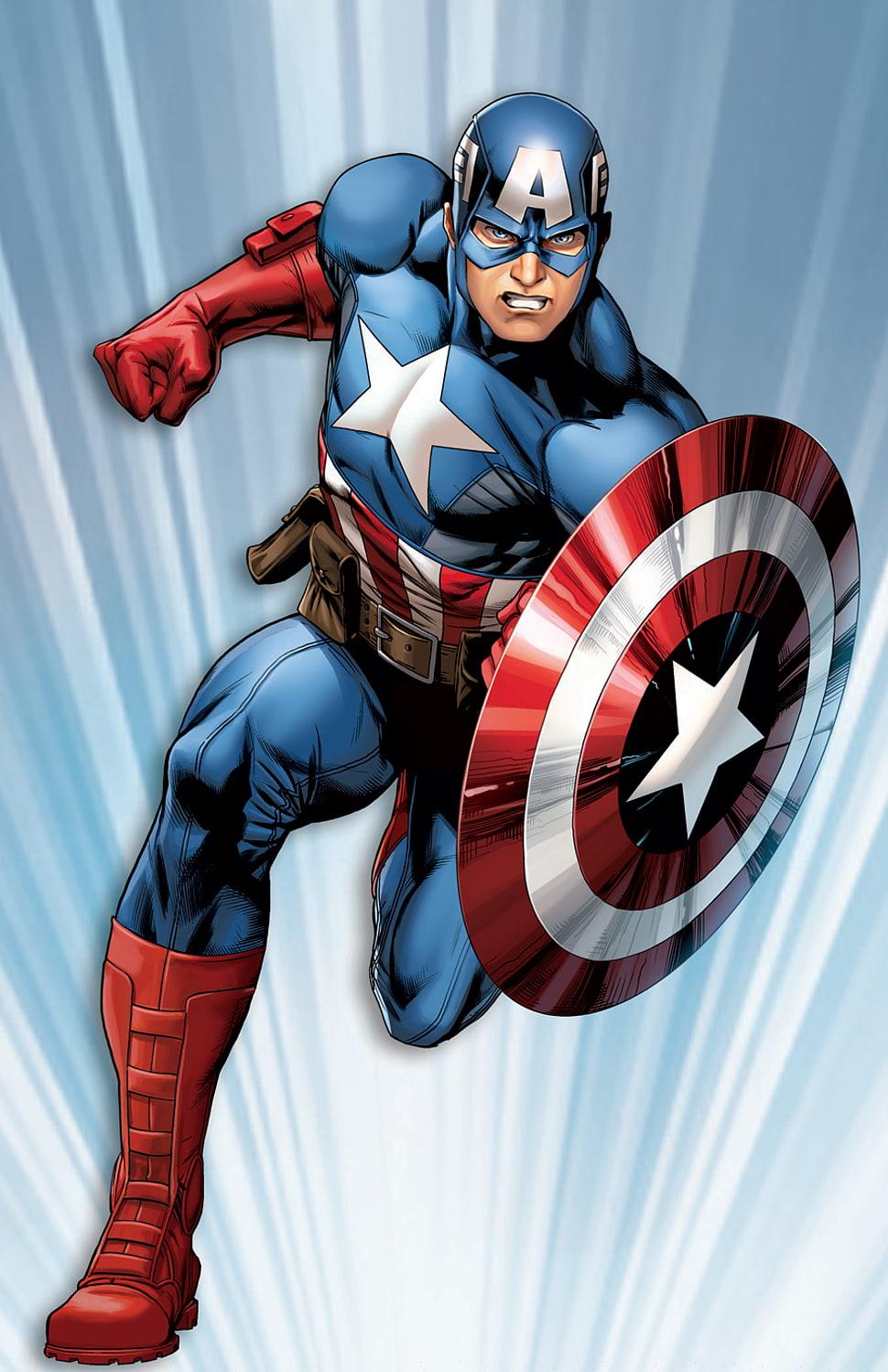 Detail Captain America Wallpaper Cartoon Nomer 5