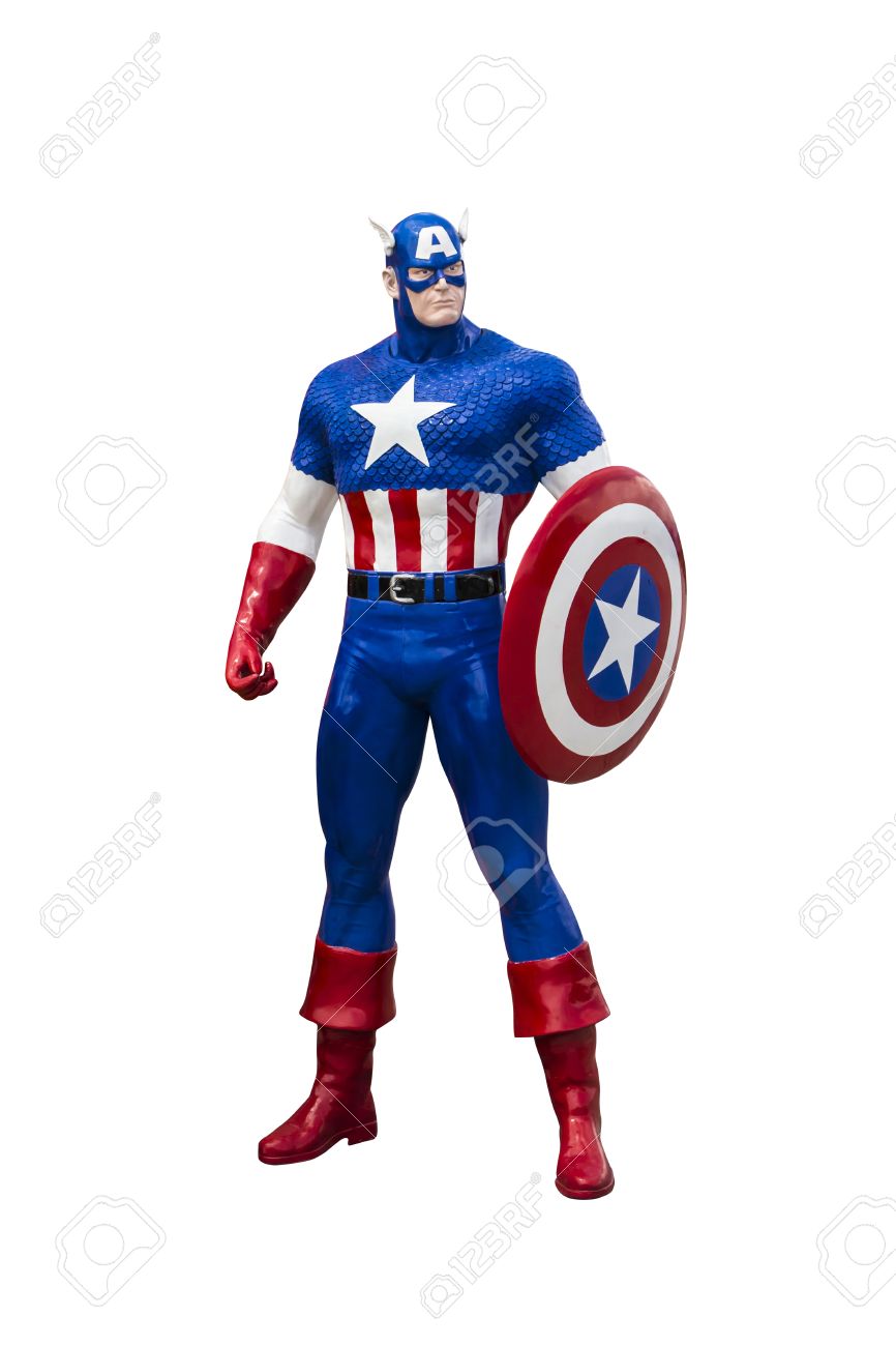 Detail Captain America White Background Nomer 19