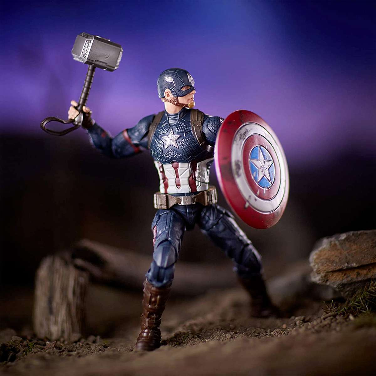 Detail Captain America With Mjolnir Nomer 17