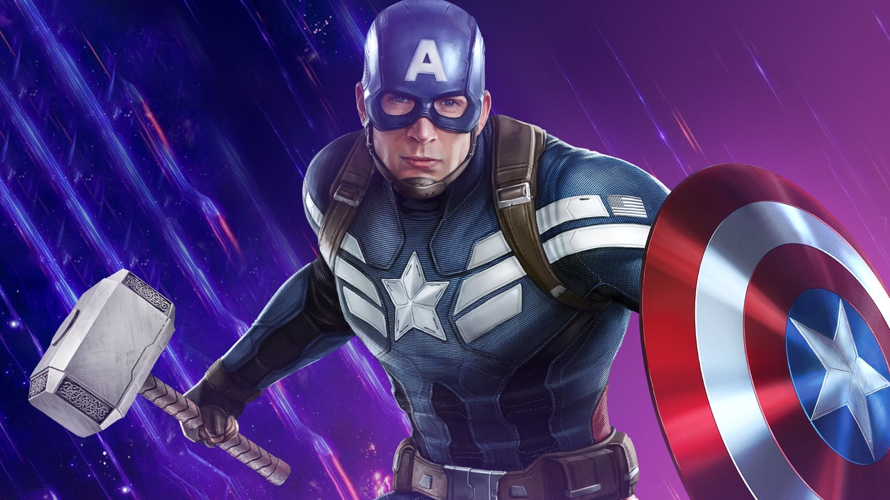 Detail Captain America With Mjolnir Nomer 20