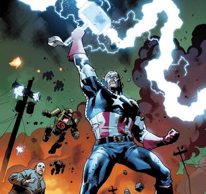 Detail Captain America With Mjolnir Nomer 30