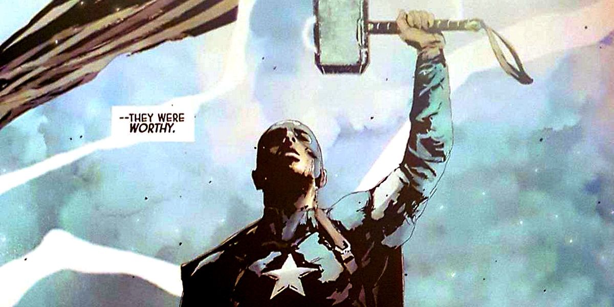 Detail Captain America With Mjolnir Nomer 49