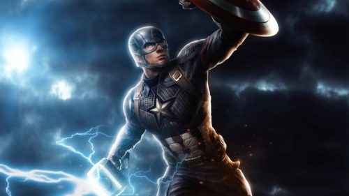 Detail Captain America With Mjolnir Nomer 53