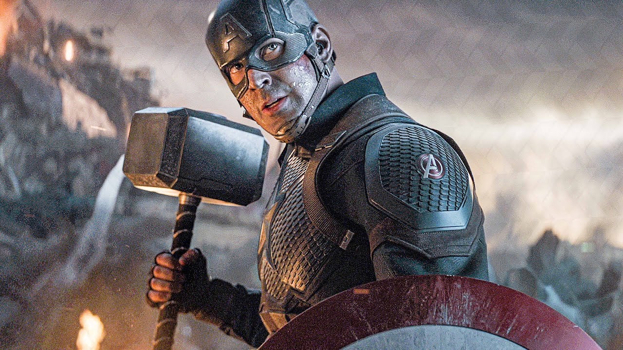 Detail Captain America With Mjolnir Nomer 10