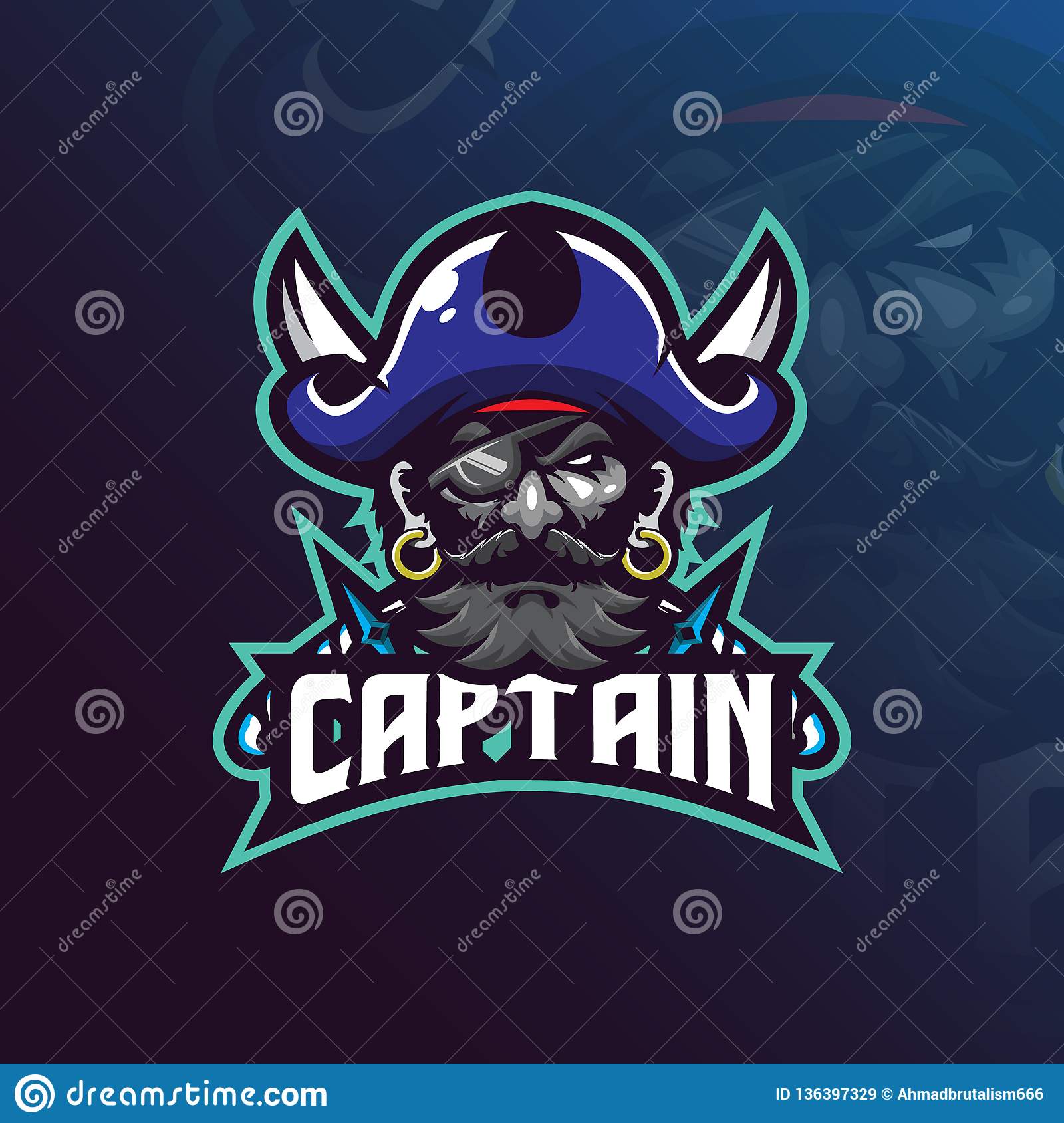 Detail Captain Logo Nomer 6