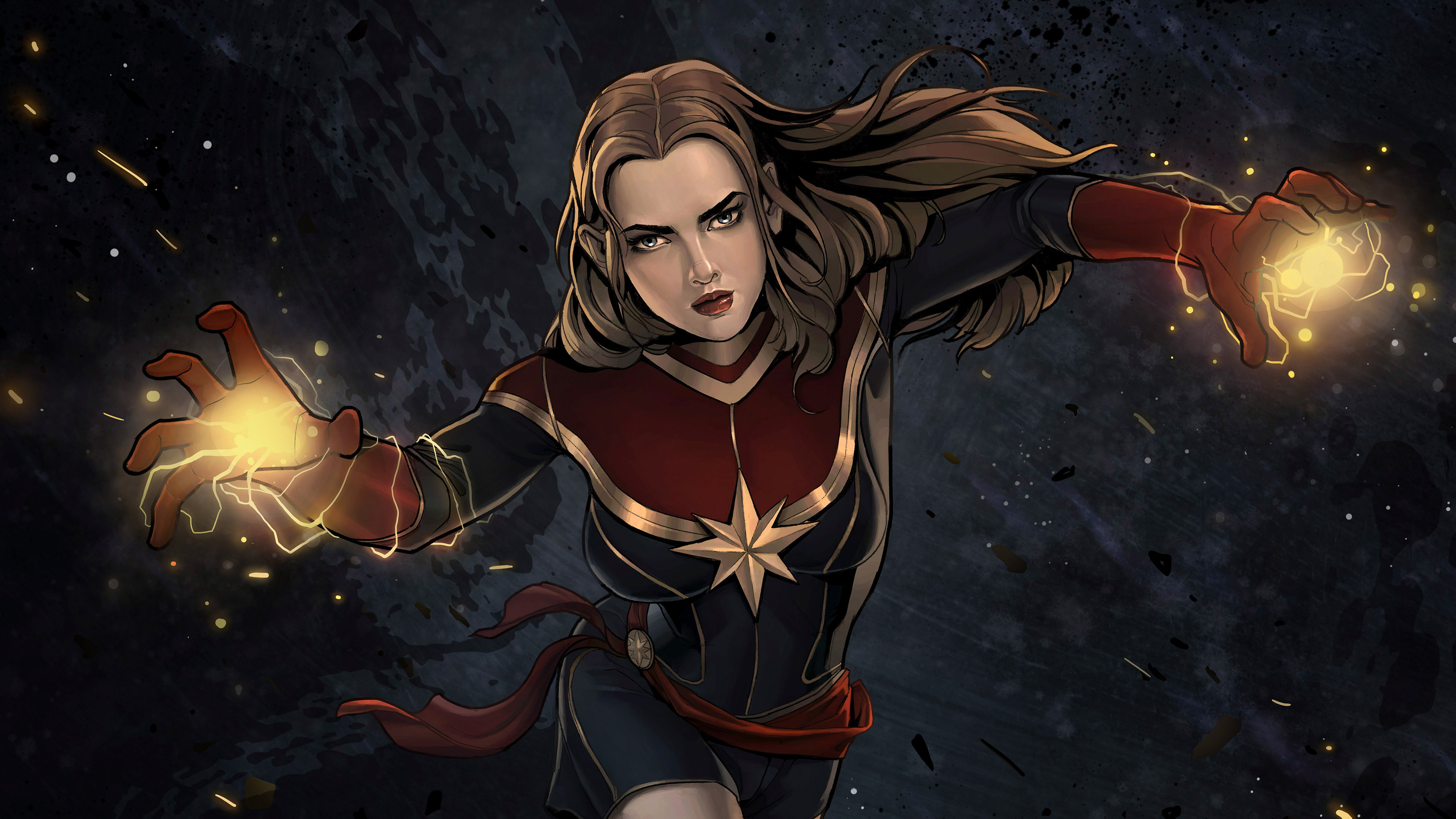 Detail Captain Marvel 4k Wallpaper Nomer 46