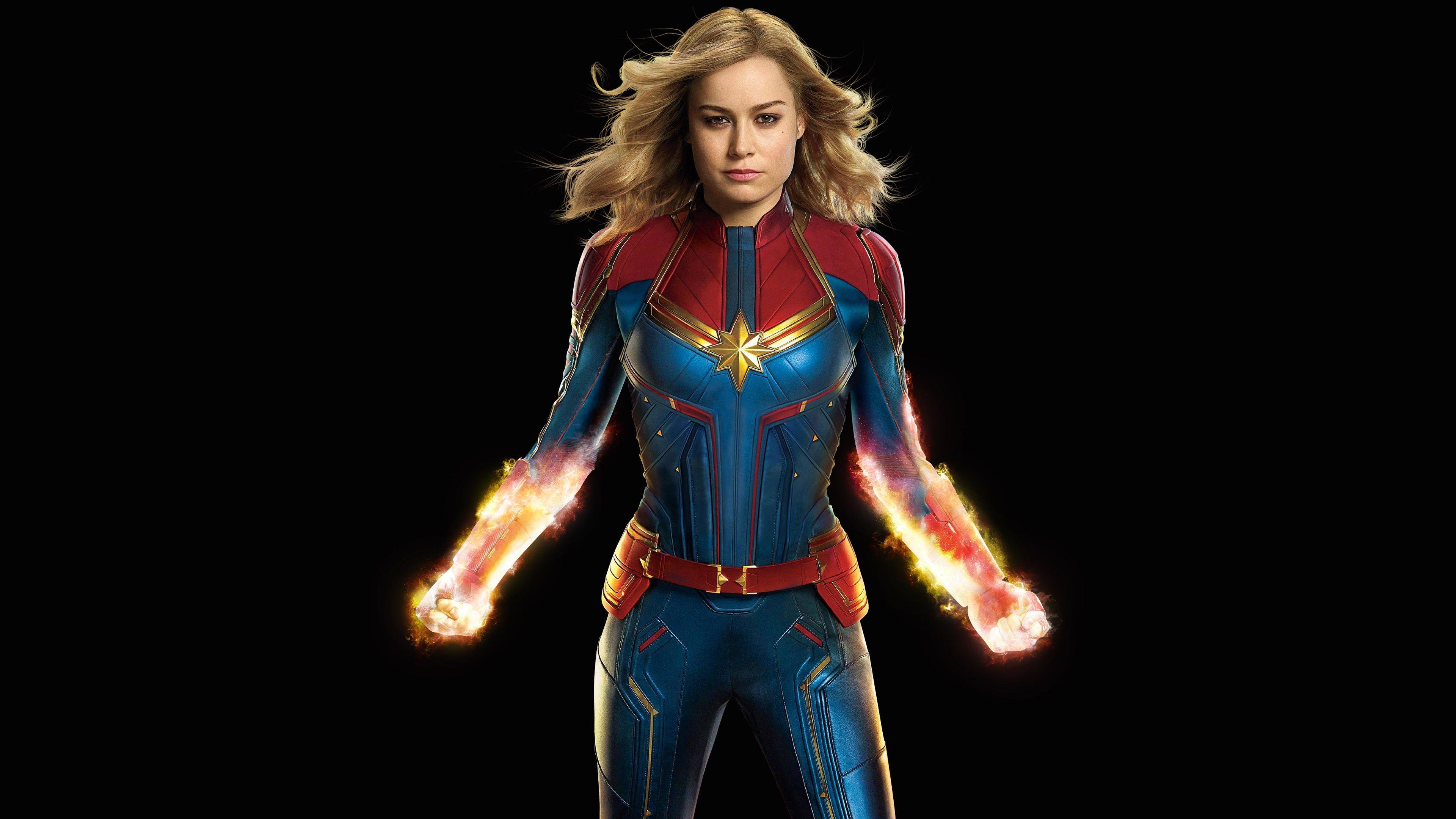 Detail Captain Marvel 4k Wallpaper Nomer 6