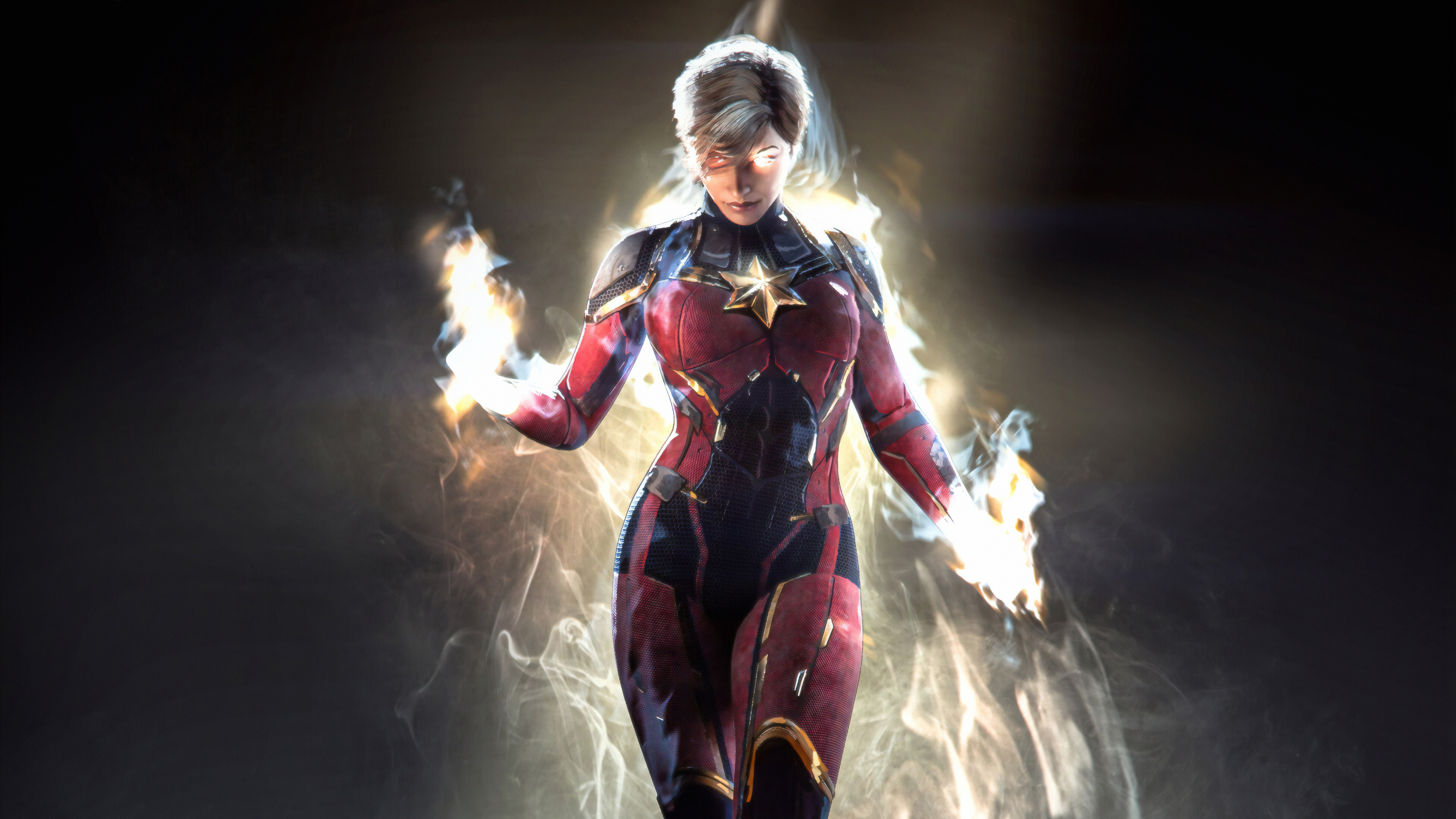 Detail Captain Marvel Hd Wallpaper Nomer 47