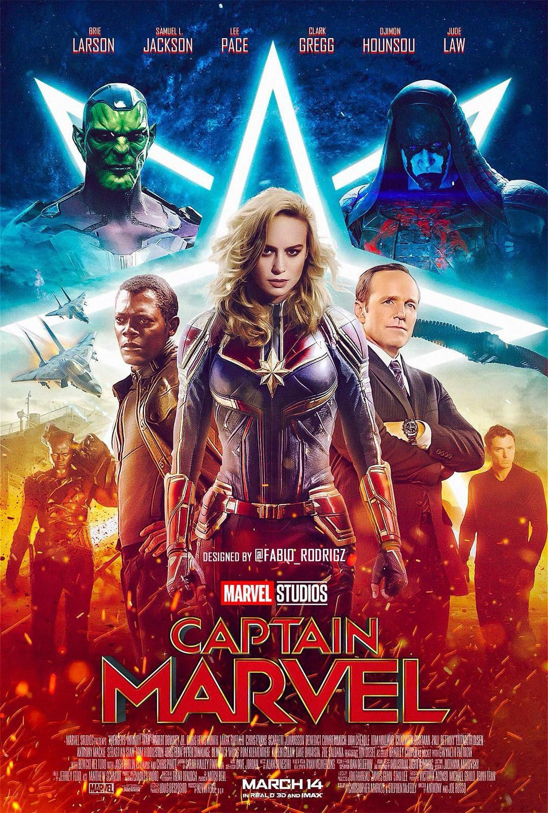 Detail Captain Marvel Poster Hd Nomer 36