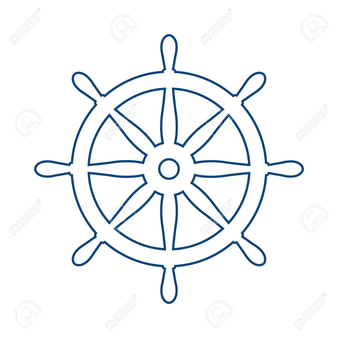 Detail Captains Wheel Clipart Nomer 34