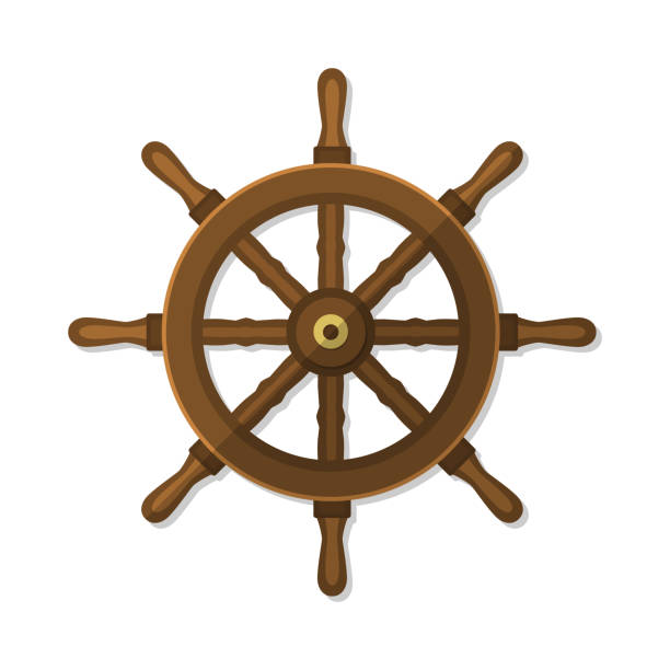 Detail Captains Wheel Clipart Nomer 47