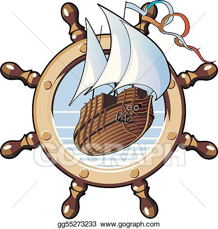 Detail Captains Wheel Clipart Nomer 51