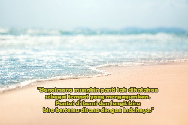 Detail Caption Foto Di Pantai Nomer 4