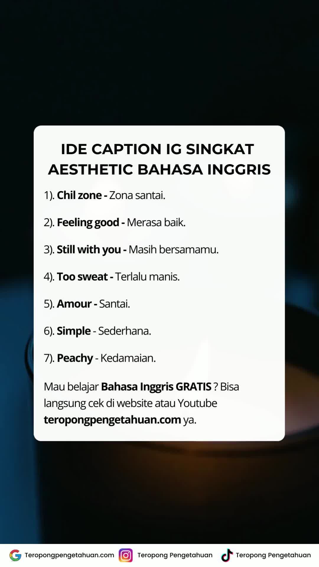 Detail Caption Foto Singkat Nomer 43