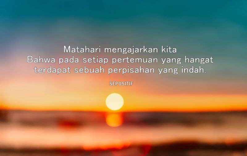 Detail Caption Matahari Terbit Nomer 2