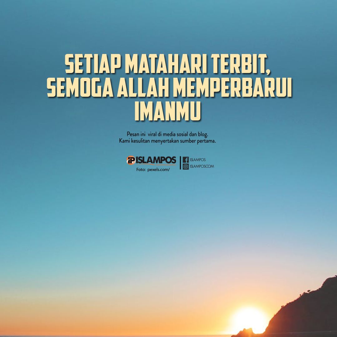 Detail Caption Matahari Terbit Nomer 8