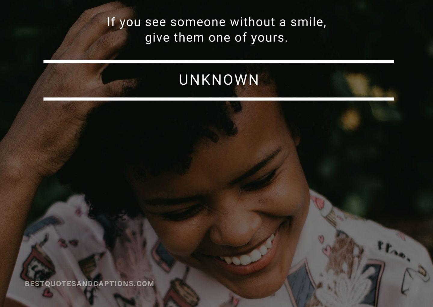 Detail Caption Smile Quotes Nomer 21