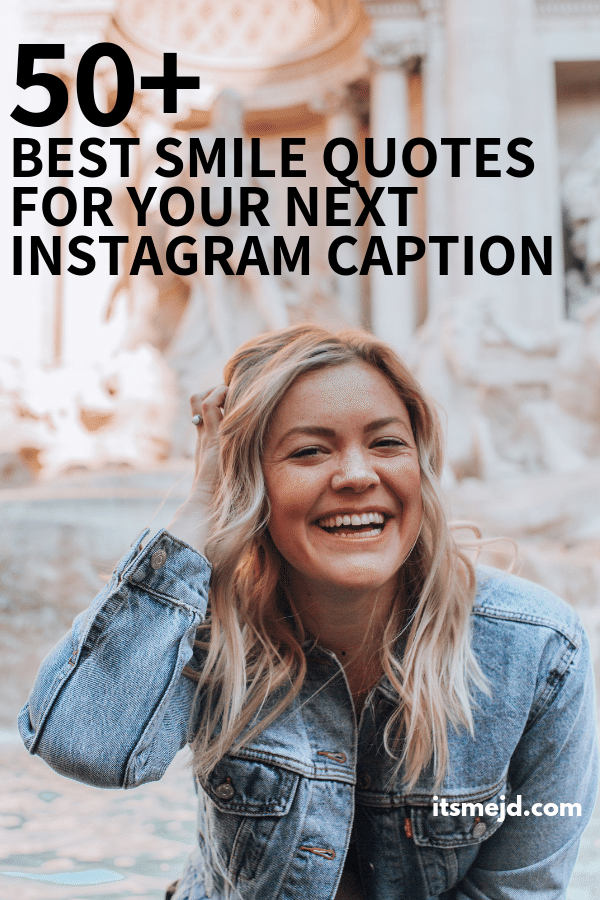 Detail Caption Smile Quotes Nomer 7