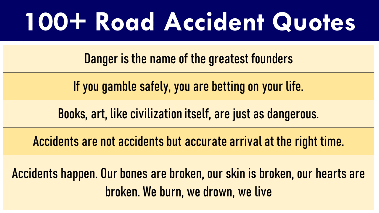 Detail Car Accident Quotes Nomer 52