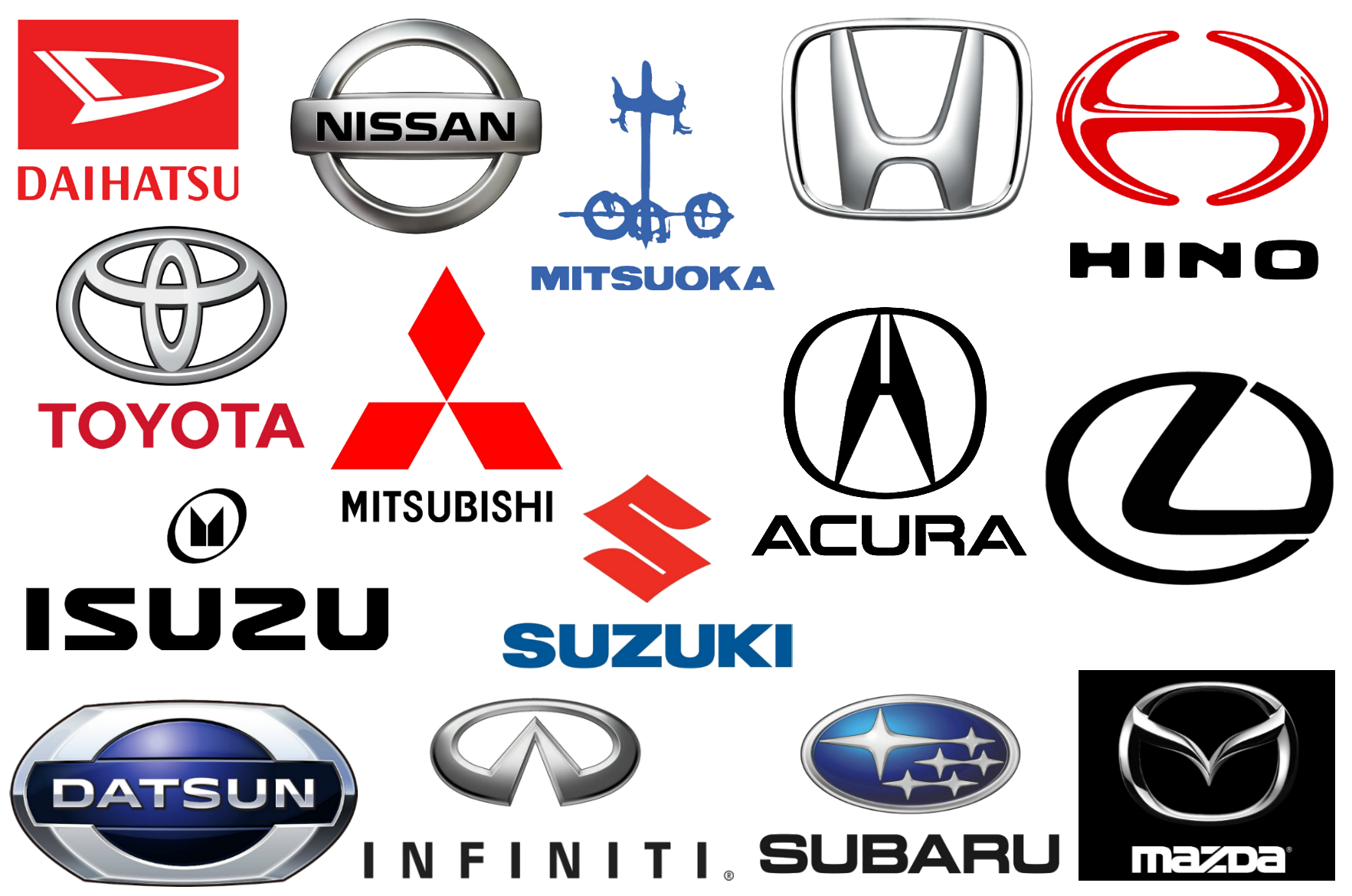 Detail Car Brands And Logos Nomer 27